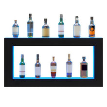 48 Inch Lighted Liquor Bottle Display Bar Shelf RF & App Control