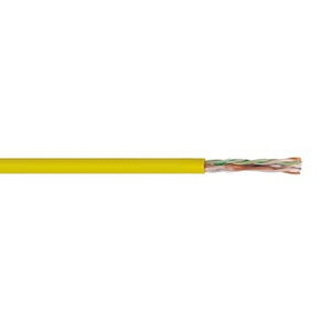 Plenum Category 6 UTP 1000FT Reel Yellow Cable 10032089