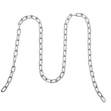 3/16" x 100' Proof Coil Chain 1100 lbs Capacity Zinc-Plated Steel Link Chain with 2 Quick Links