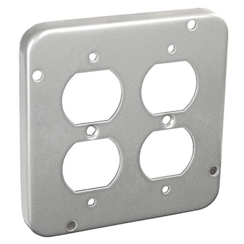 Cubierta de superficie industrial cuadrada de 4-11/16