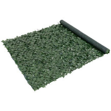 59" x 118" Greenery Ivy Fence with Mesh Backing & Strengthened Joints – Artificial Green Wall Screen Dark Green Backcloth JNF007