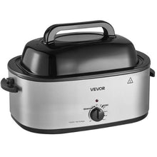 22QT Electric Roaster Oven 1450W Viewing Lid Defrost & Warm Functions Removable Pan & Rack