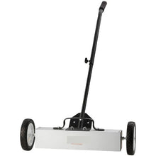 18 Inch Rolling Magnetic Sweeper with Wheels of Workshop Garage Yard