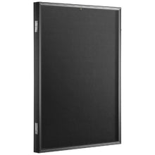 Sports Jersey Frame Display Case 23.3 x 31.2 in Lockable Shadow Box with UV Protection (Black)