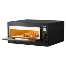 Commercial Electric Pizza Oven 24" Countertop 842°F 4200W Dual Temperature Control