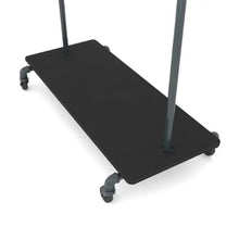 Pipeline Adjustable Ballet Bar Rack With Base Shelf
