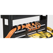 1U Flat Cable Lacing Panel 1903-1-001-01