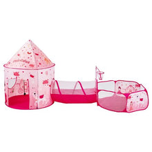 3-in-1 Kids Play Tent with Tunnel, Pop-Up Playhouse for Kids