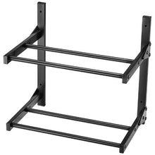2-Tier 3D Printer Filament Wall Storage Shelf with Wheels