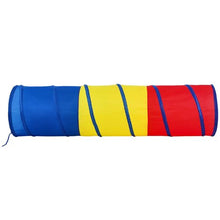 Kids Pop-Up Play Tunnel Tent, Colorful Crawl Tunnel for Kids