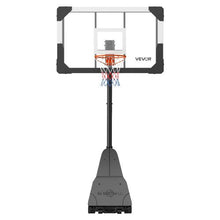 44" Portable Basketball Stand 8.04–10 ft Adjustable Height Indoor & Outdoor