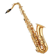 B Flat Tenor Saxophone 23-Key Brass Beginner Kit with Carrying Case (Gold)