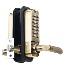 14 Key Mechanical Keyless Entry Door Lock  with Handle  for Home Office Fence Garage