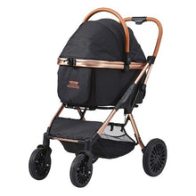 4 Wheels Dog Stroller Rotate Carrier  with Detachable for pet's G10A