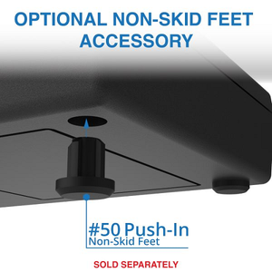 Standard Smooth Recess Sloped Battery 4AA Black Flanged Wallmount Enclosure 0.9 Height 15S4AA,BK