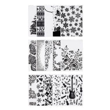 4.13 x 5.83 In Embossing Folders PP Plastic Embossed Stencils for Scrapbooking