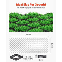 3 in Gravel Grid Permeable Grass and Ground Stabilizer for Driveways RV Parking Slopes (17.06 x 8.86 FT)