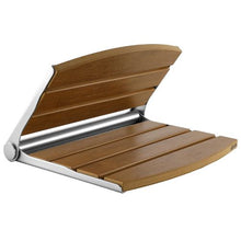Foldable Shower Seat with Backrest Wall-Mounted 400 LB Capacity