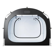 Bike Storage Tent 5 Bikes Waterproof Outdoor Tent Ventilated Window Fiberglass Frame