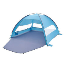 6-Person Beach Tent Sun Shelter – UPF 50+ Portable Canopy with Carry Bag & Sand Pockets for Camping Fishing & Outdoor Use