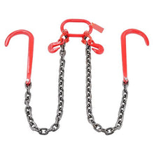 3/8 Inch Heavy Duty Bridle Chain  Safe Working Load for Flatbed Trailer Wrecker Recovery