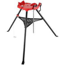 600 kg Capacity Chain Vise with Tripod Stand for Plumbing and Pipe Work