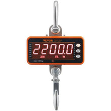 2200 lbs Heavy Duty Digital Crane Scale LED Screen for Construction Factory Farm Hunting