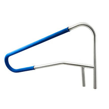 54 x 32 In Pool Rail 304 Stainless Steel Handrail 220 lb Capacity Non-Slip Grip Base or Recessed Mount