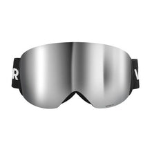 Frameless Ski Goggles with Silver Mirror Revo Spherical Lens OTG Anti-Fog for Men & Women