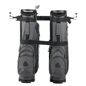 Golf Bag Holder Bracket Attachment Adjustable Bag Bar for Most 2+2 Cart MX24-112