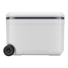45 Qt Wheeled Hard Cooler Insulated Ice Chest Heavy-Duty Handles Cup Holder Lightweight