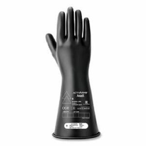 14" Length 11Size RIG Electrical Insulating Class 1 Gloves Black 012-RIG114B110