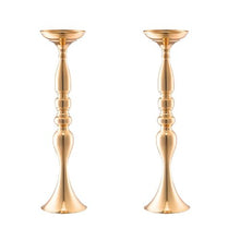 19.7" Wedding Flower Vase Gold Metal Centerpiece Stand for Wedding & Party Decor (24PCS)