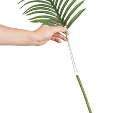 6.5 ft Artificial Gold Cane Palm Tree Low-Maintenance Plant for Home Office Warehouse Decor Indoor Outdoor