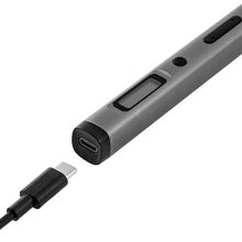 165 RPM Electric Precision Screwdriver Set with Magnetic Storage Box S2 Steel Bits LED Light Type-C Charging or Phone Laptop