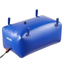 63.4 Gal Collapsible Water Storage Bladder Leakproof PVC Tank for RV & Outdoor Use (Blue)