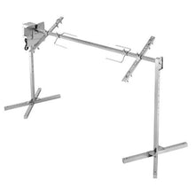 Electric Rotisserie Grill 120V 8-Level Height 132 LB Capacity 38W Motor Stainless Steel
