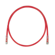 3m 24 AWG Red Cat 6 Stranded Patch Cord UTPSP3MRDY