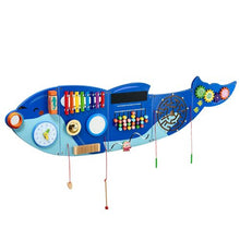 Orca Activity Wall Panel 12 Montessori Sensory Toys for Kids 3-12 Perfect for Toddler Playroom or Classroom