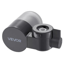 Faucet Mount Water Filter, Carbon Fiber Purifier for Sink Tap, Removes Chlorine & Lead, 3 Filters Gray