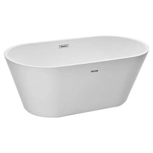 59 Inch Acrylic Freestanding Bathtub for Modern Bathroom or Remodel Projects