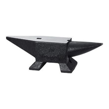 22 Lbs Iron Anvil Single Horn Anvil  with Large Countertop and Stable Base for Shaping Bending 22BLACK