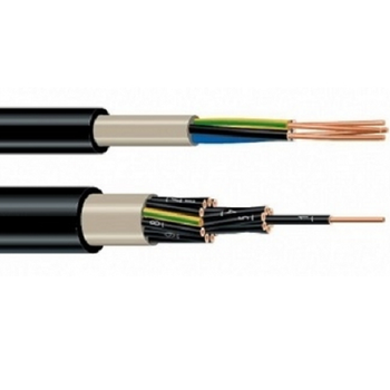 NYY-J Eca Stranded Bare Copper Unshielded PVC 0.6/1 KV Installation Cable