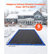 4 Ft Single -Chamber Pool Cover Water Tubes, Pack of 6, 0.4mm Thick PVC Water Bags Weights