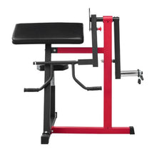 2-in-1 Preacher Curl Machine – Bicep Curl & Triceps Extension Station Seated Arm Isolated Weight Bench Strength Training Equipment for Home Gym
