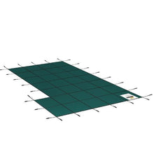 20x40 ft Inground Pool Safety Cover with Right Step Mesh Winter Cover Hardware Included