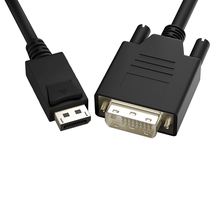 Male to DVI-D Male Display Port Adapter