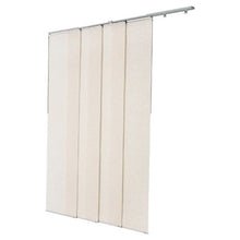 Panel Track Blinds 45.8–86" W Up to 96" H Adjustable Vertical Blinds (Light Brown)