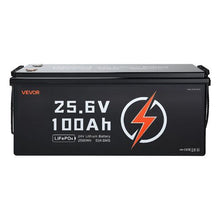 24V 100Ah LiFePO4 Battery 50A BMS 2560Wh Deep Cycle Low Temp Protection for RV Marine