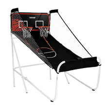 82 x 44 x 81 In  Foldable 2-Player Basketball Arcade Game with Electronic Scoreboard for Kids Adults